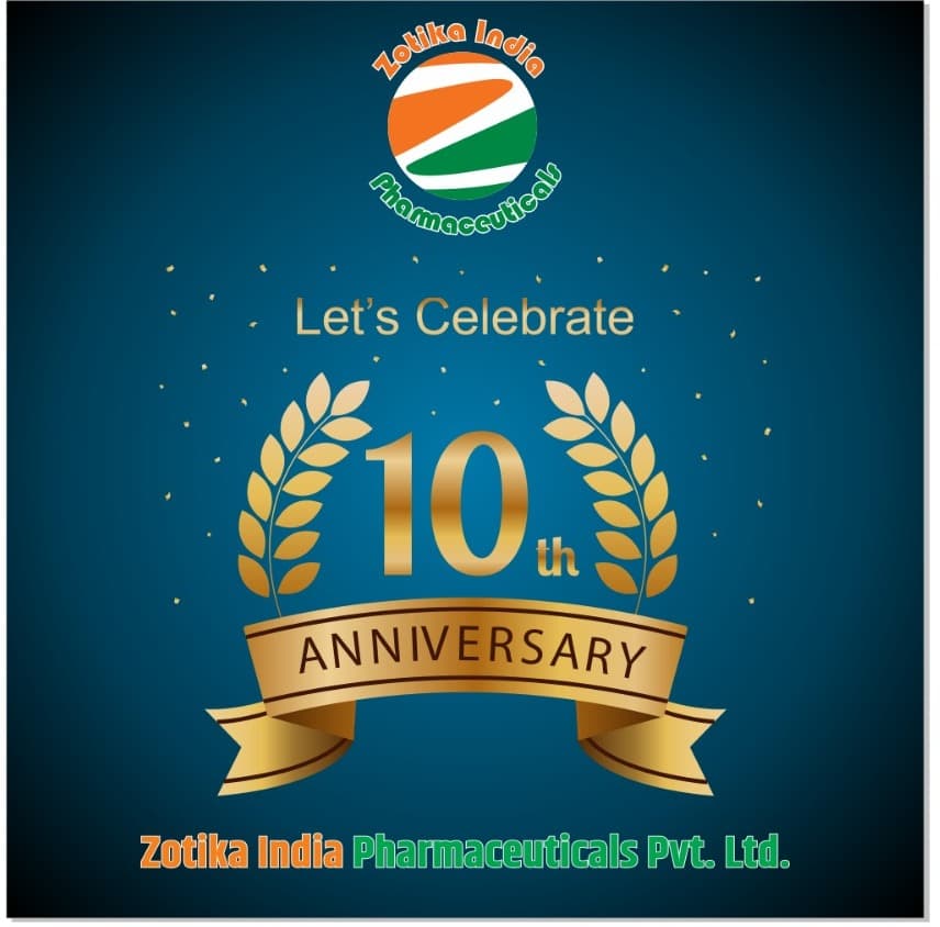 Zotika India Pharmaceuticals 10th Anniversary